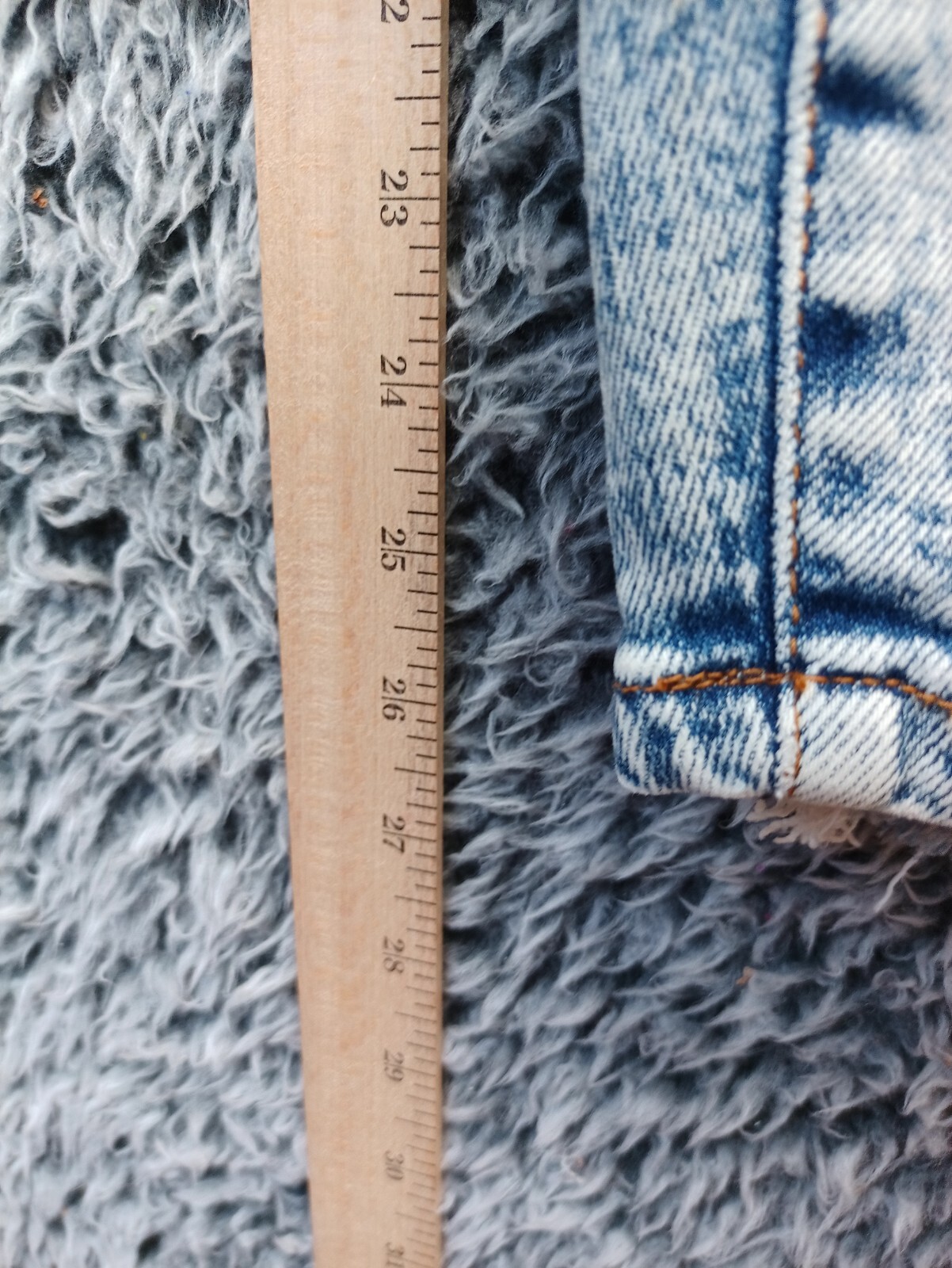 JUDY BLUE Jean Women 14W Blue Bleached Skinny Leg Boyfriend Fit High Rise