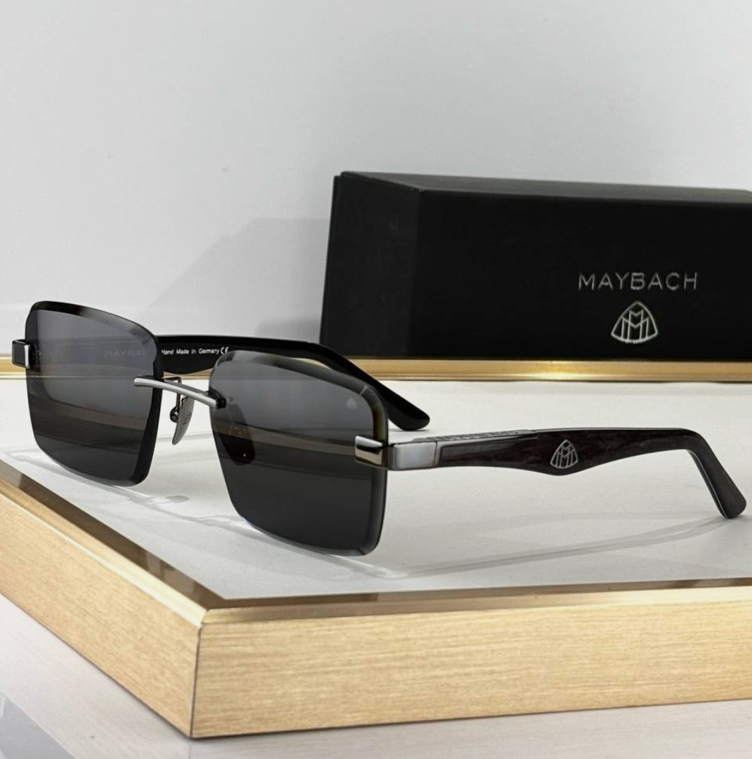 Eyewear Maybach THE EVARD Black Street Rimless HQ Materials 140mm