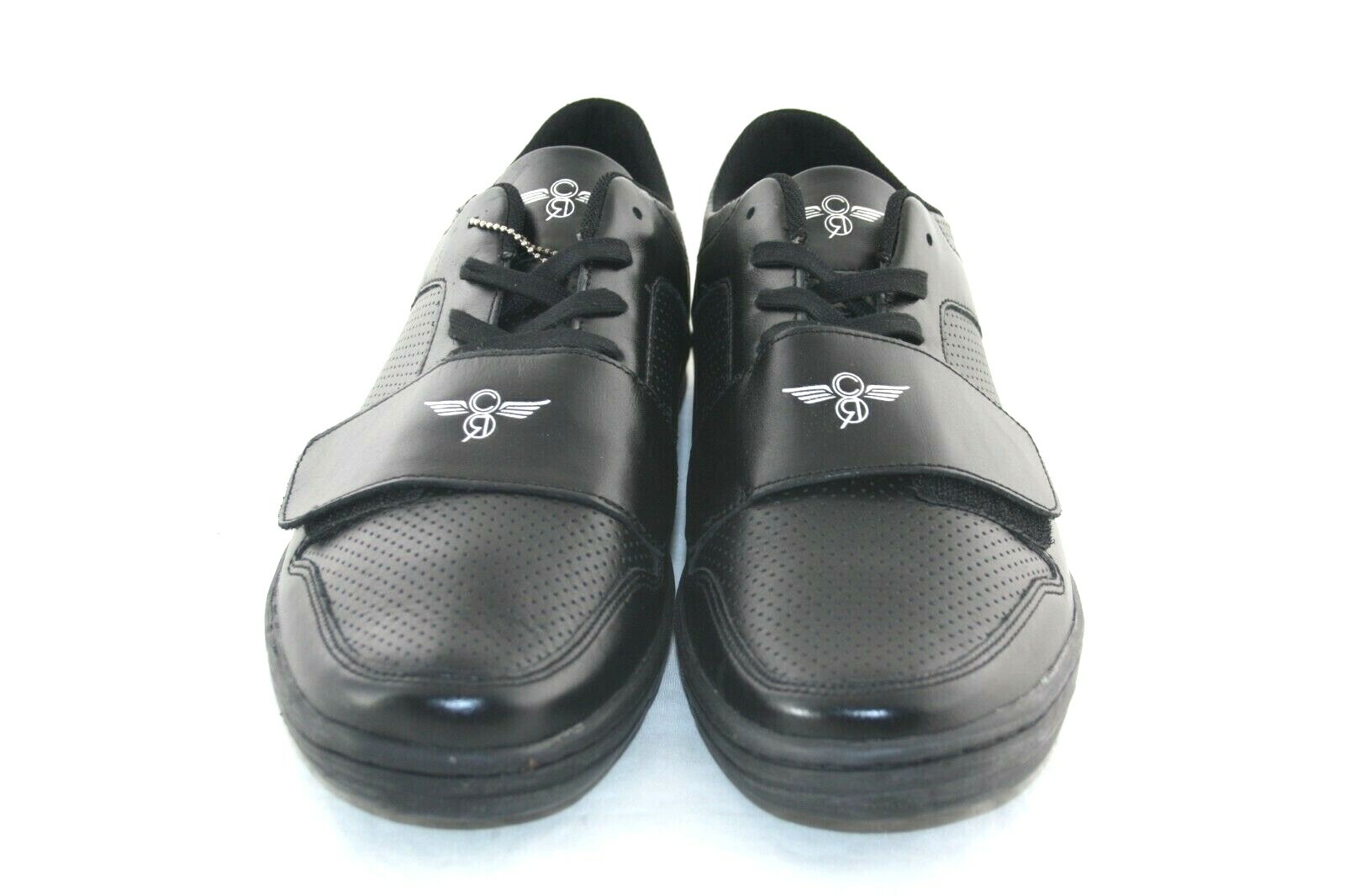 MEN’S CREATIVE RECREATION CESARIO LO BLACK/BLACK CR4LOC/BLKBK LEATHER SIZE 13
