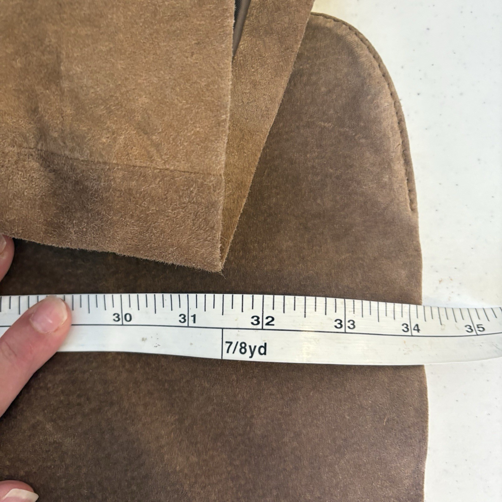 Orvis Mens Blazer Cut Suede Jacket 48L Brown Outdoor Old Money Preppy Heritage