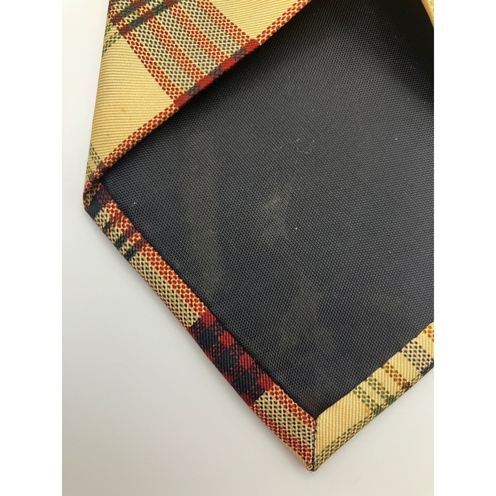 Sporting Colours Alexander Julian Hunting Dog Print Plaid Necktie Outdoor Money