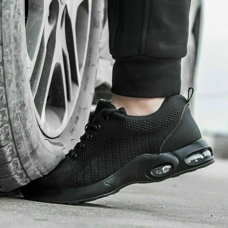 Bulletproof Comfort Mens Work Safety Shoes Steel Toe shoes Indestructible shoe