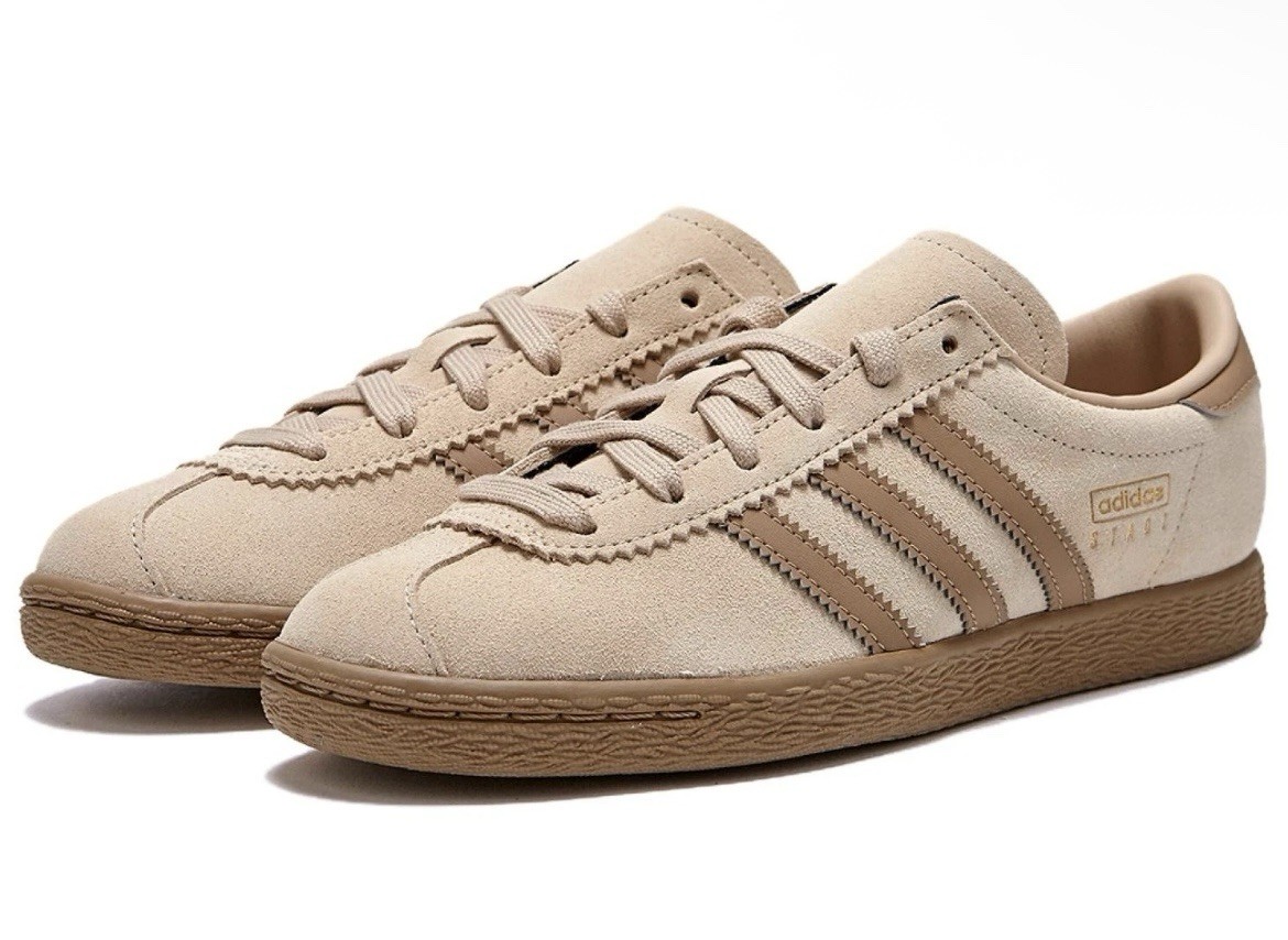 Adidas Stadt Originals Magic Beige Cardboard JI1886 Men’s Casual Shoes NEW