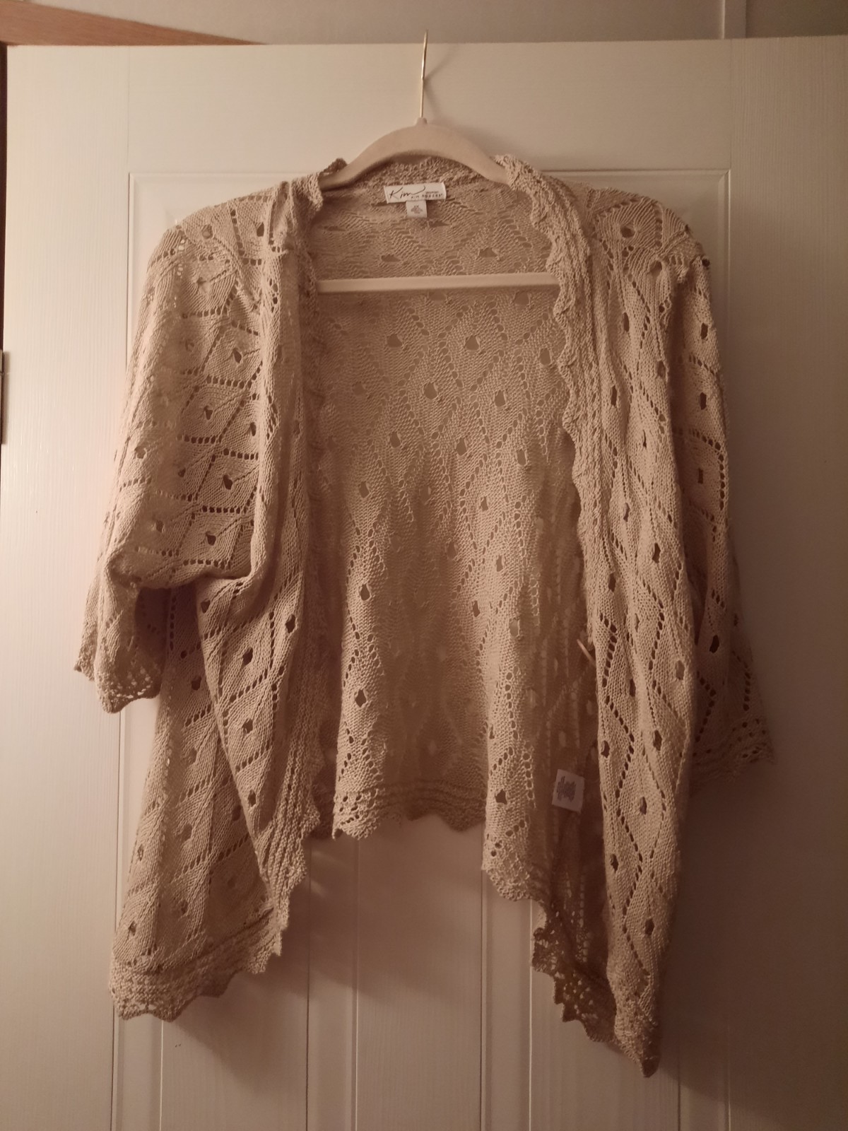 Kim Rogers Women’s Cardigan Size 1X Shrug Made In USA