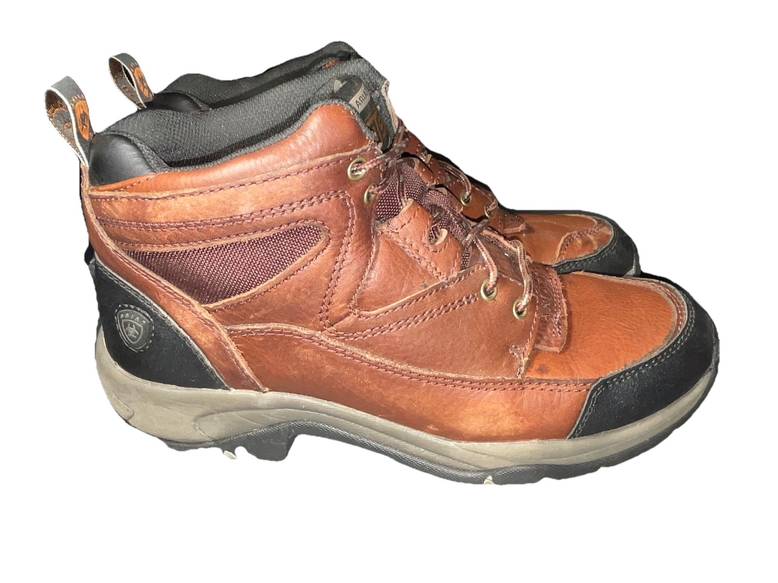 Ariat 10004138 (70063) ATS Womens Terrain Hiking Endurance Brown Boots Sz 10 B