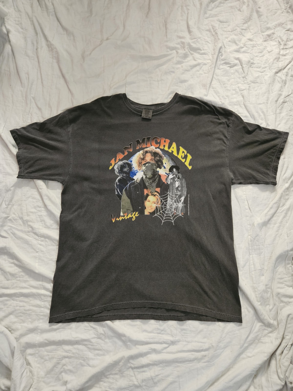 Jan Michael Vintage Manus Rap Tee 2XL Comfort Colors 2021 No Lowballs Rare