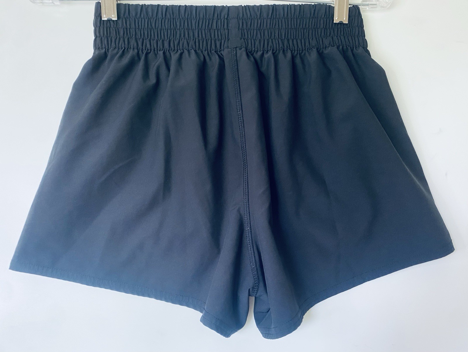 Vuori Dash Short 2.0 Black Running Athletic Shorts XS Zip Pocket High Ris VW3058
