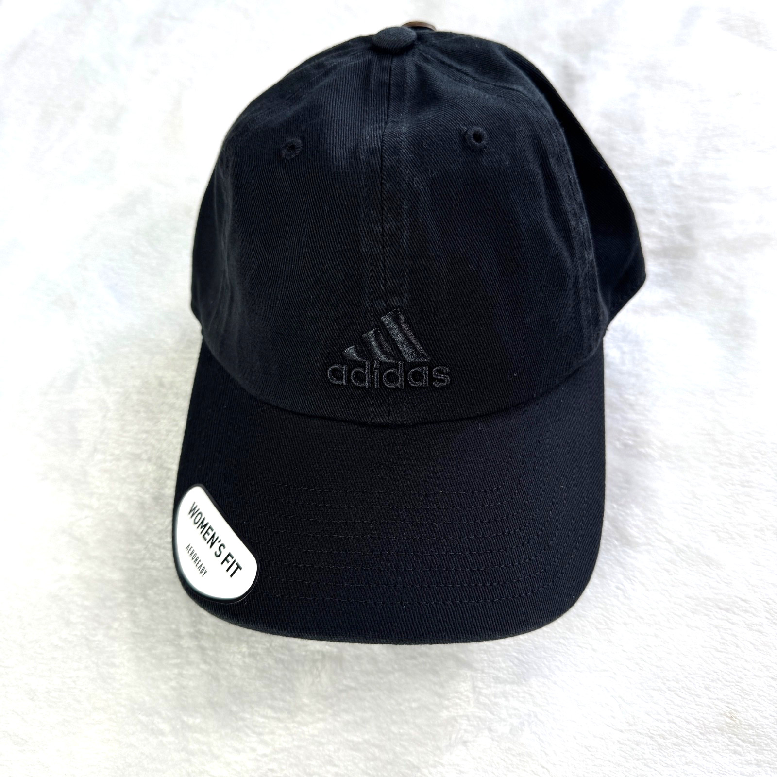 Adidas Aeroready Saturday Cap Women’s One Size Fits All C183 All Black NEW