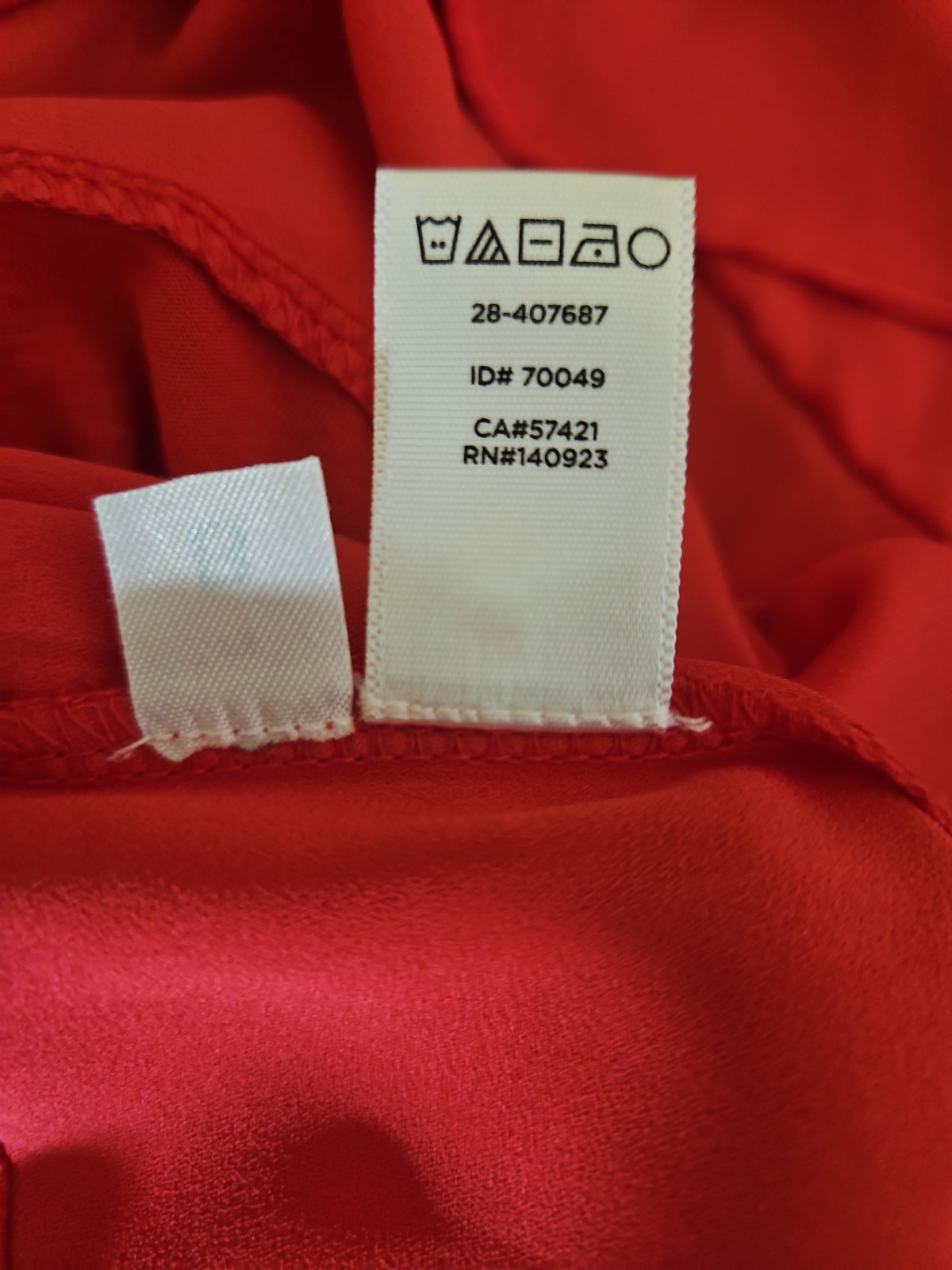 LOFT Tiered Coral Chiffon Sheer Bottom Sleeveless Top Womens Size Small