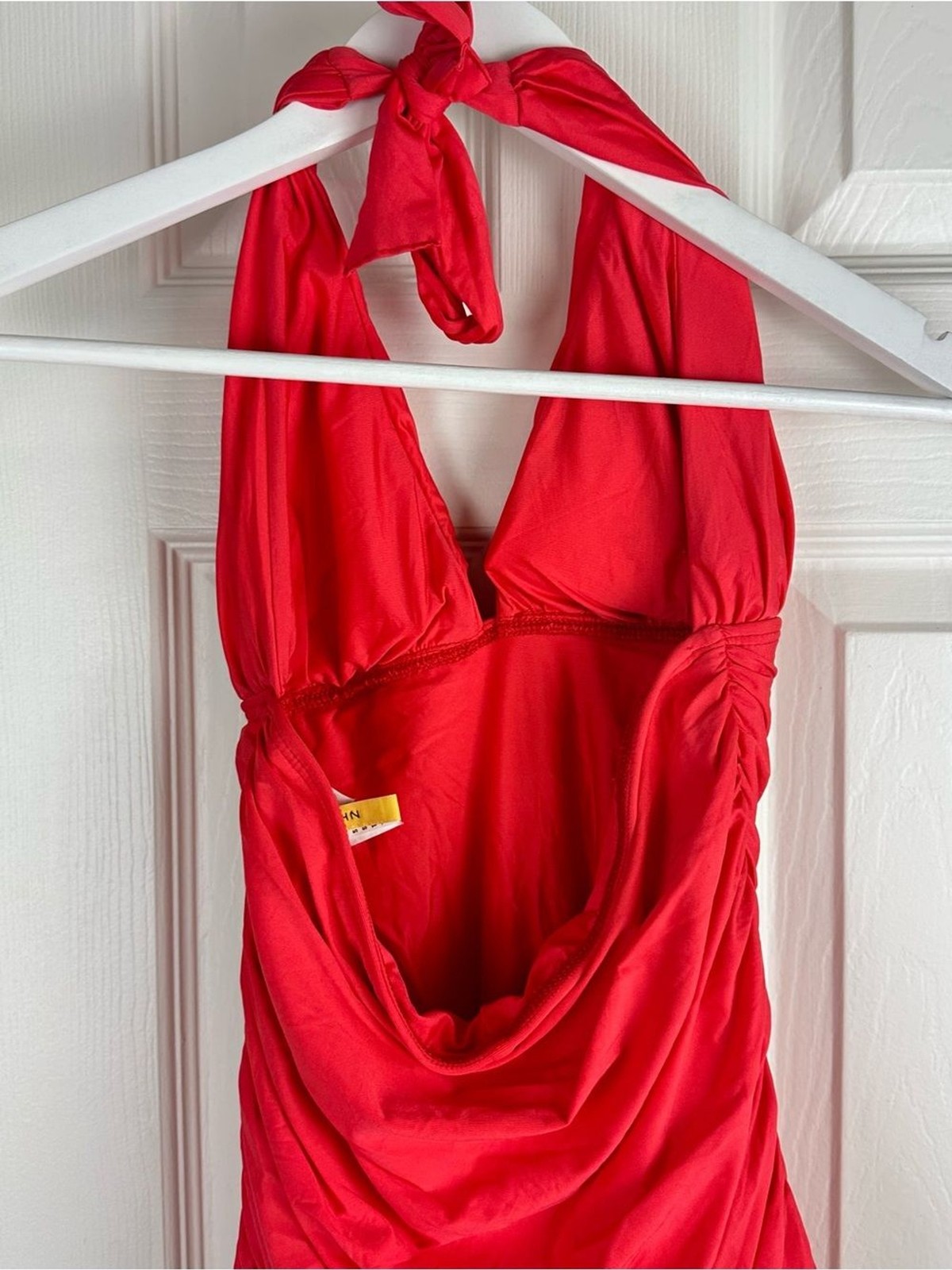 St. John Halter One-Piece Swimsuit