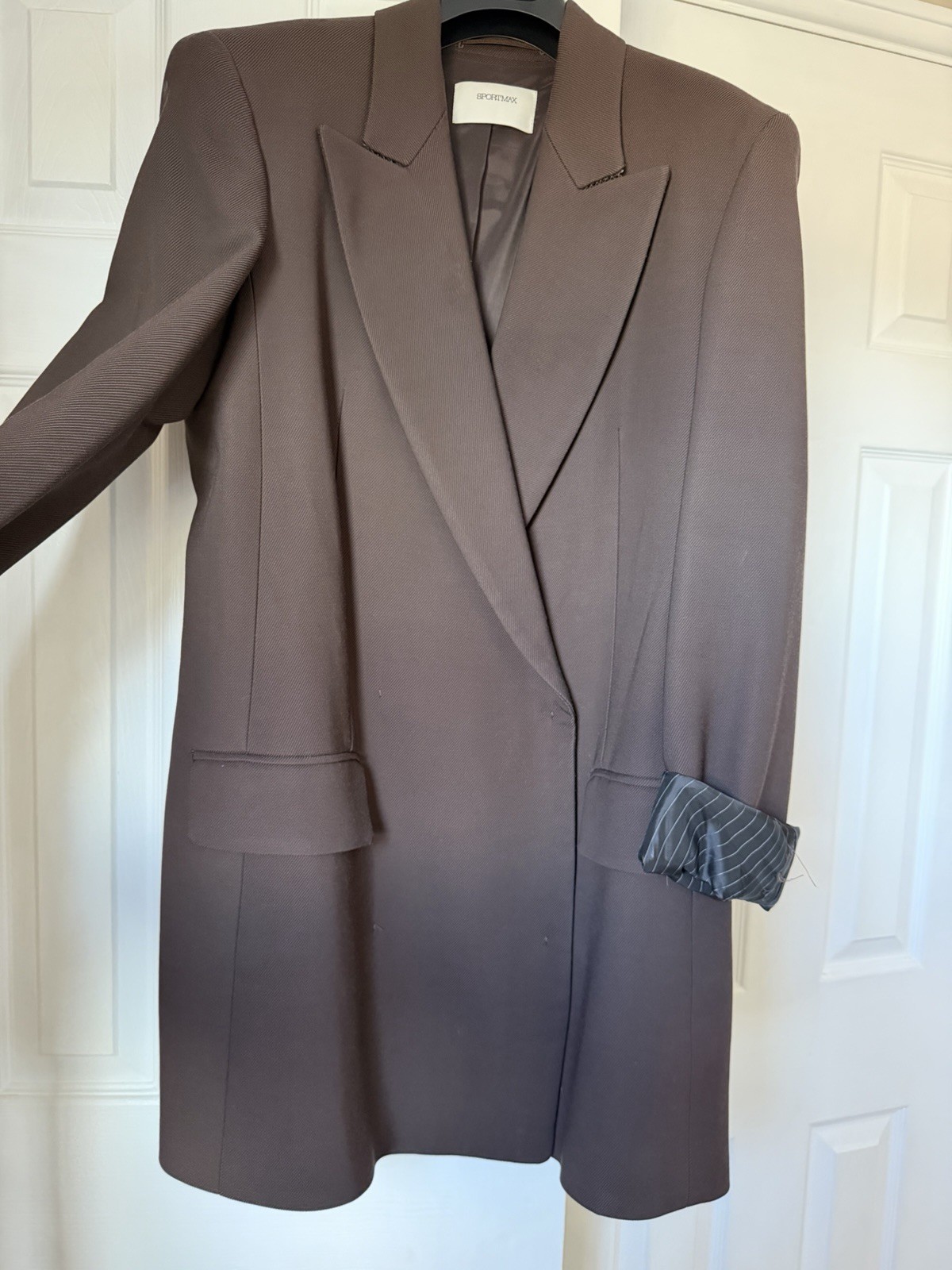 Max Mara studio Blazer Jacket Dress size 10