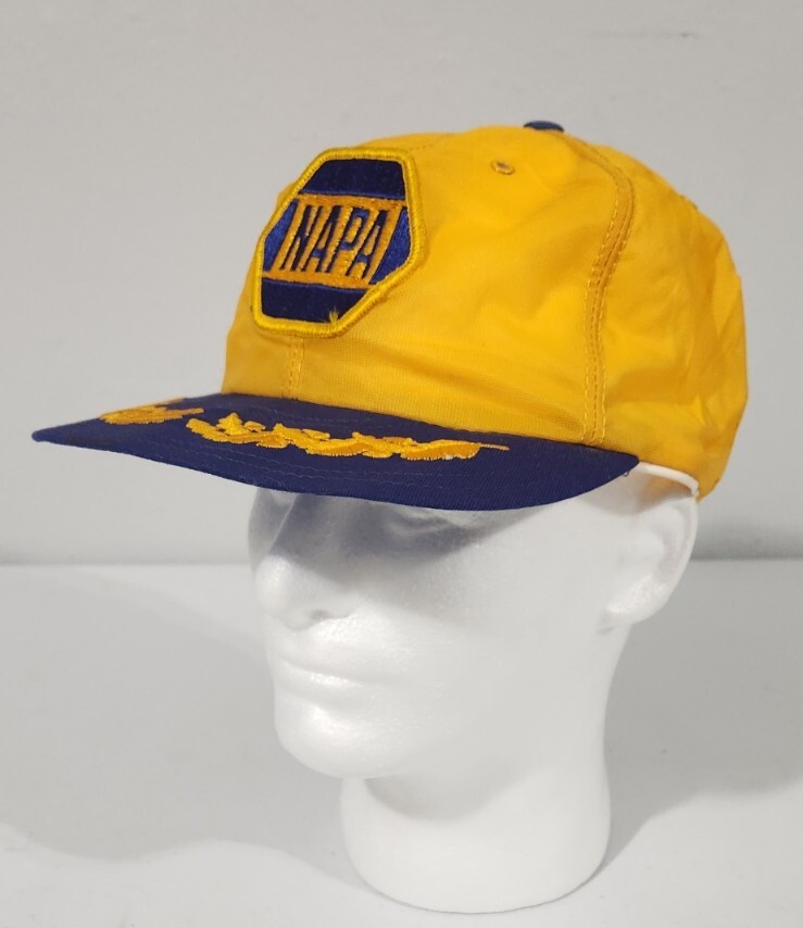 VTG Louisville Mfg Co Snapback NAPA Patch Hat Trucker Cap Made in USA