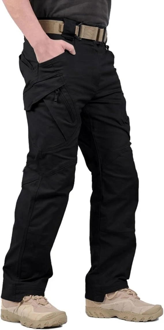 US Men Tactical Cargo Pants Soldier Straight-fit Work Combat Trousers Outdoor
