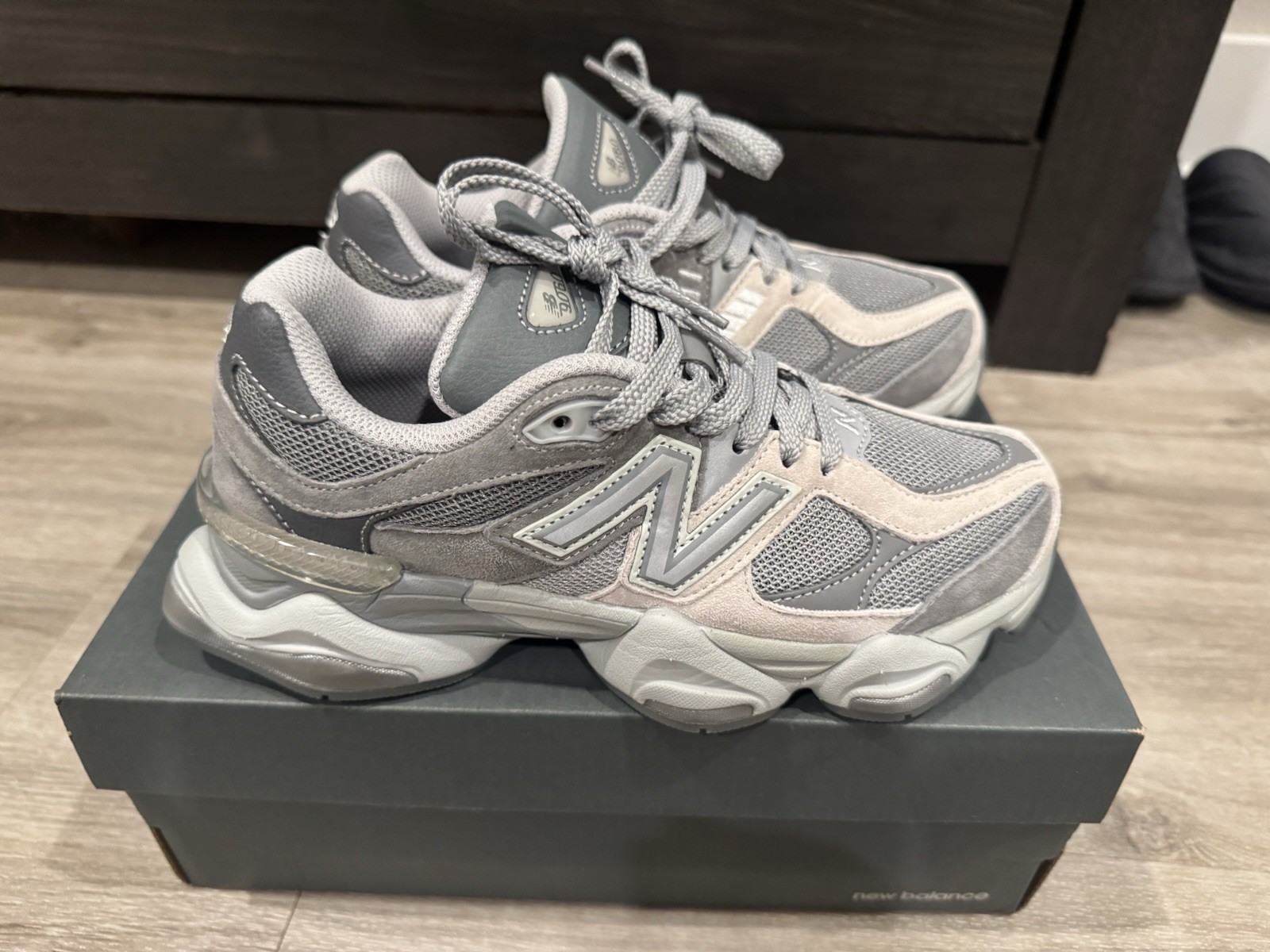 New Balance 9060 Shadow Grey Size 6 US M