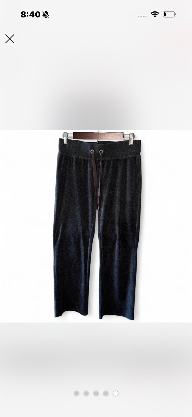 Two Pairs Bebe Vintage Y2K Sweatpants Black & Gray Size Small