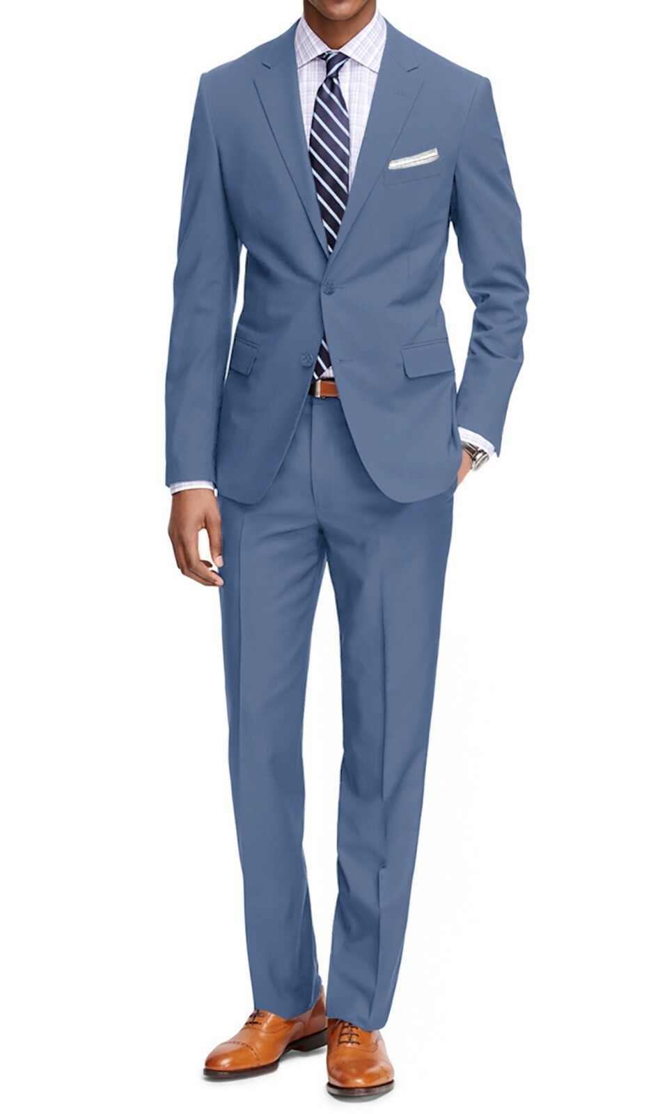 Braveman Men’s Two Piece Classic Regular Fit Suits