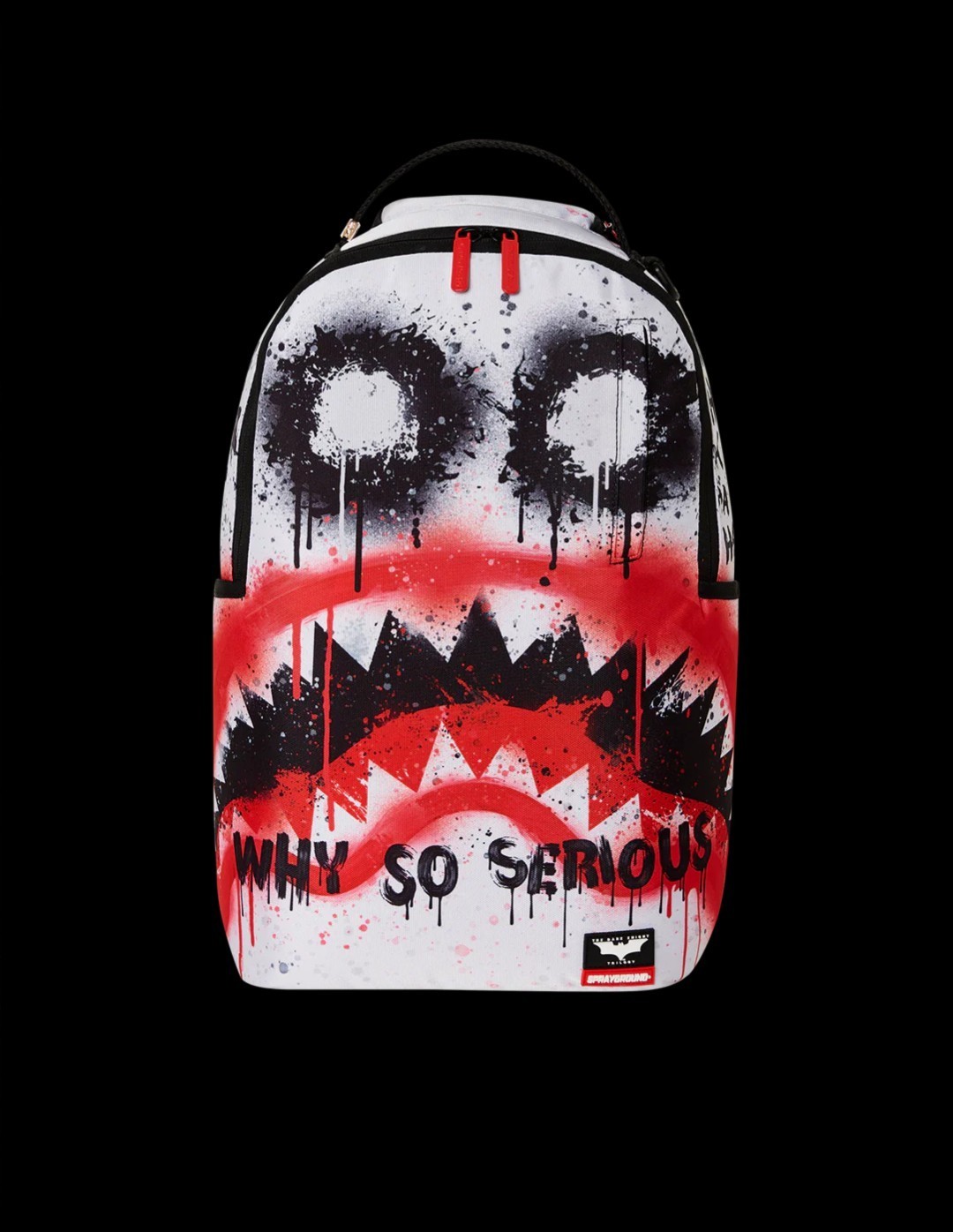 Sprayground Joker DC Comics Graphic Print Medium Backpack Zip Adjustable Straps