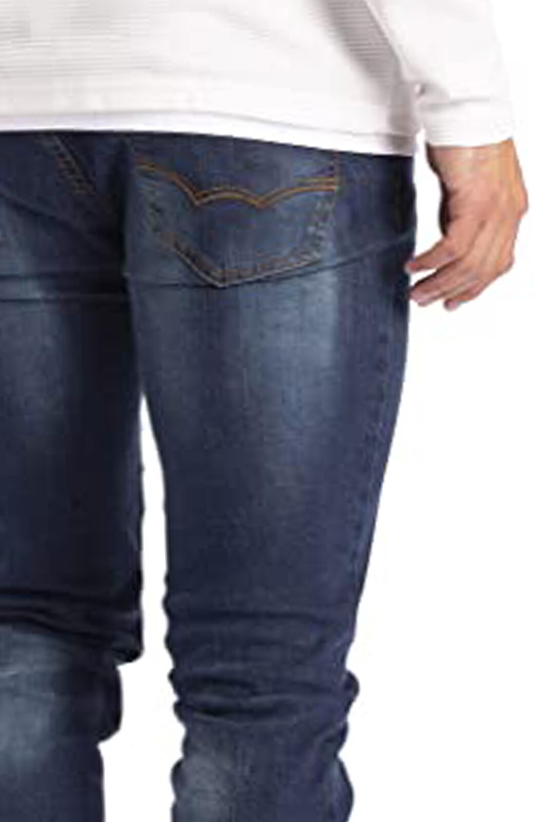 NEW MENS FLEX SKINNY JEANS STRETCH SLIM FIT DENIM PANTS ALL WAIST & LENGTH