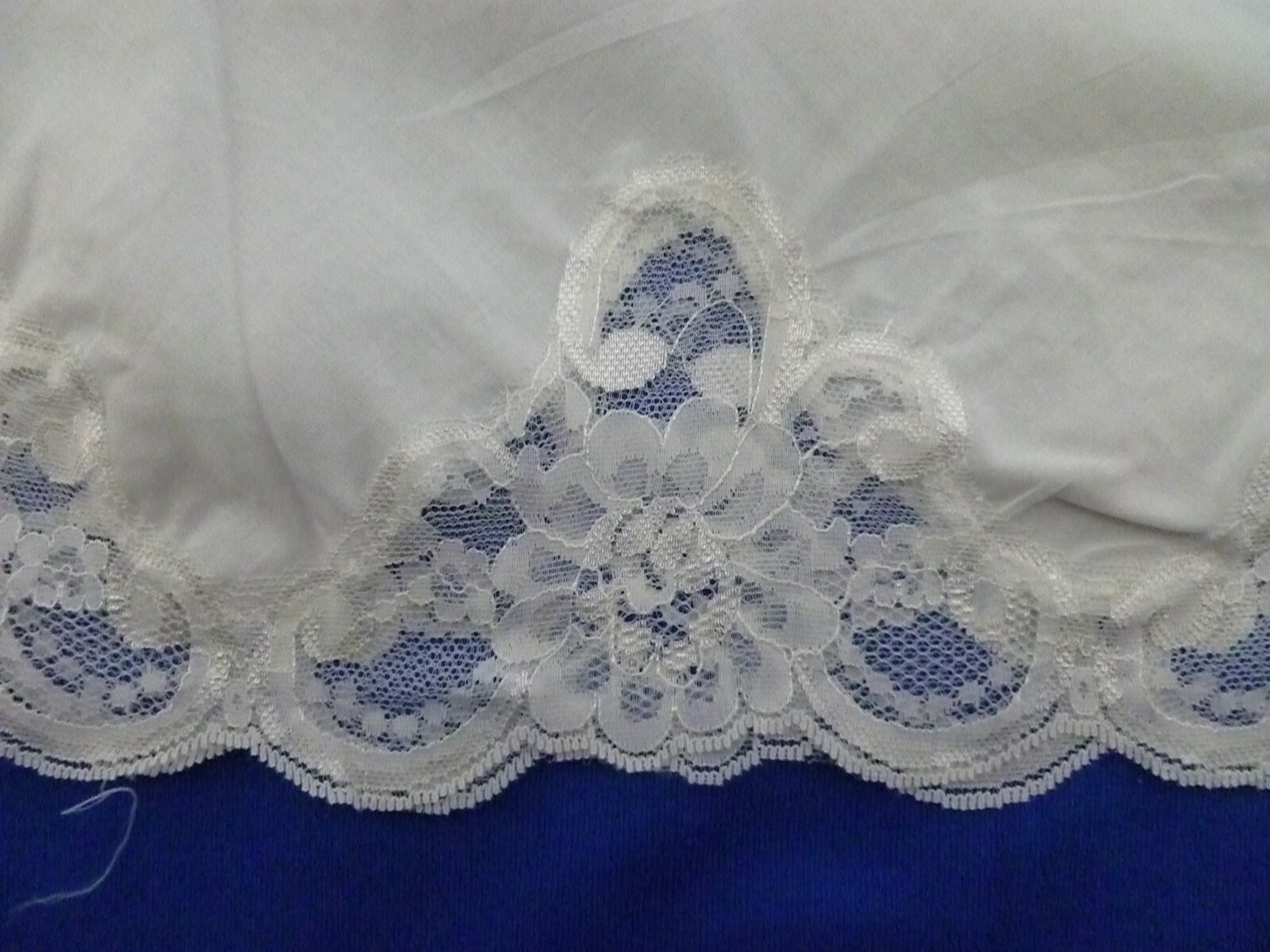 Velrose Irregular 27″ Cotton Batiste Half Slip (4538)