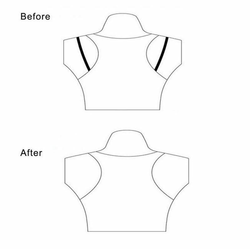 30 Random Color Round Circle Cleavage Control Bra Clips Adjustable Clasp Strap
