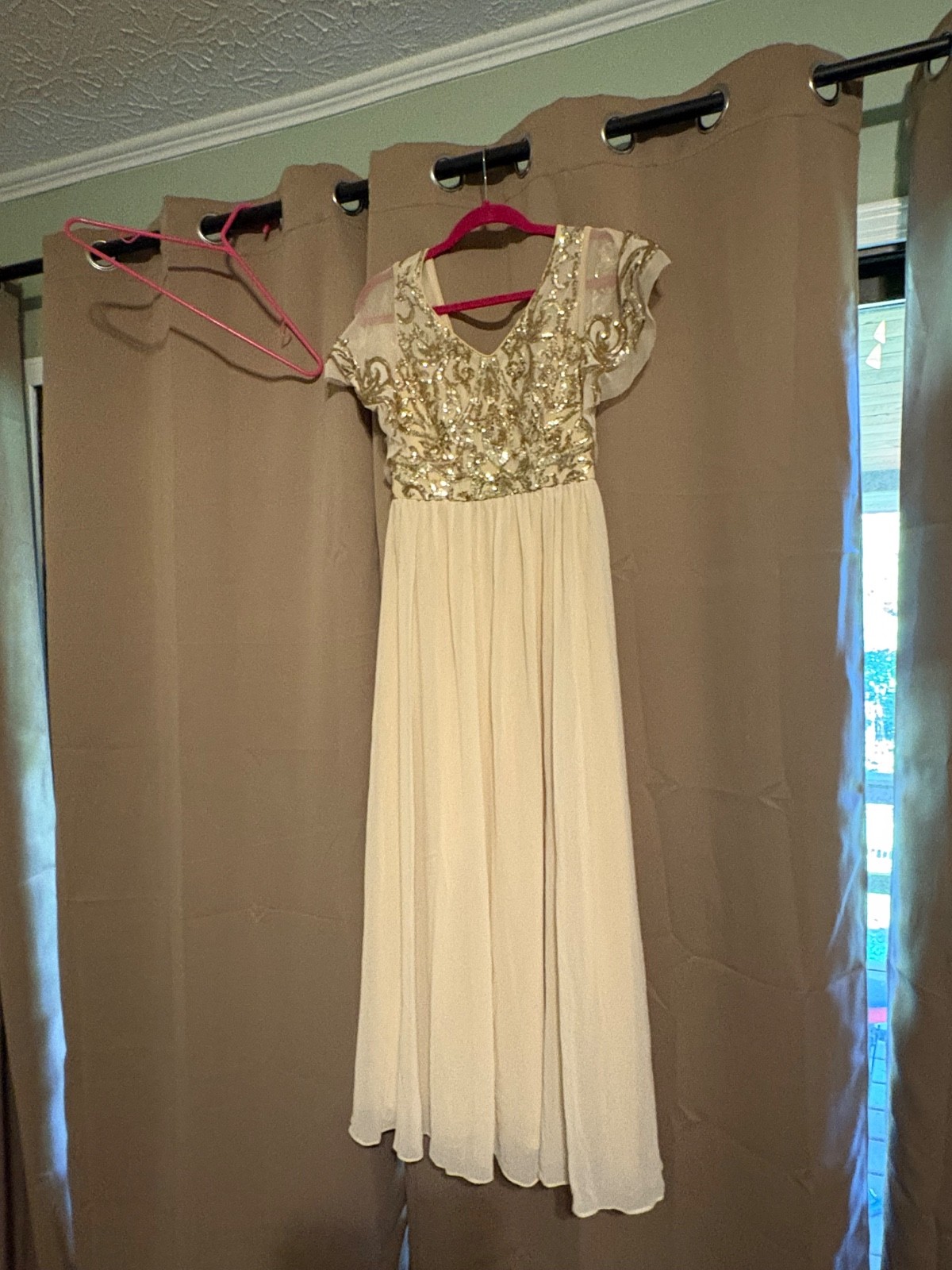 formal dress size 4 long