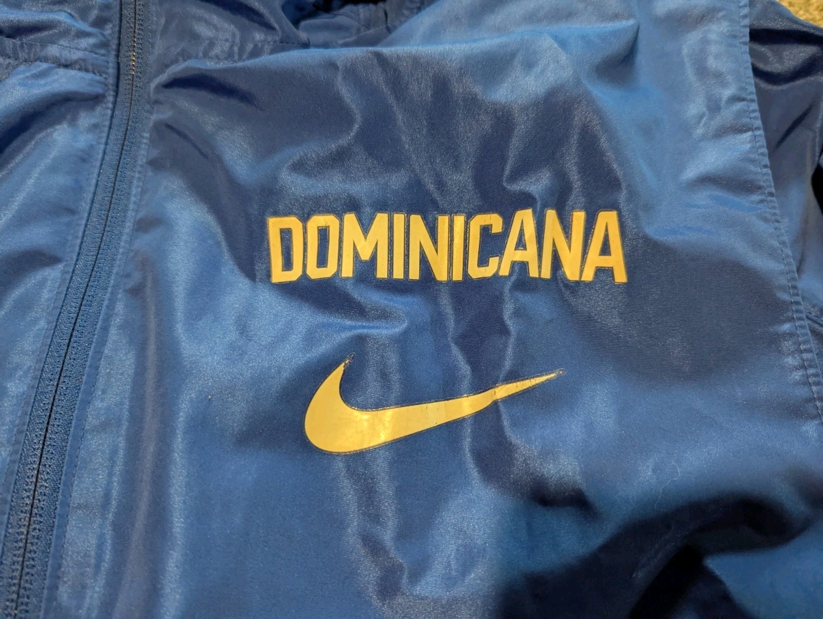 Dominican Republic Jacket Mens Extra Large Basketball Team Warmup Training Nike