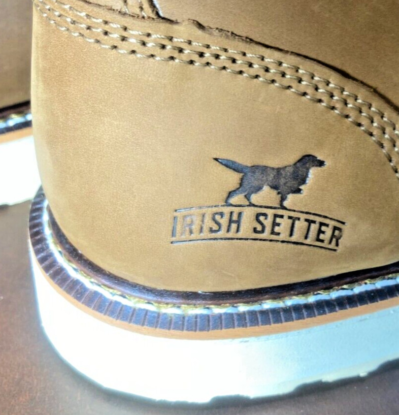 Work Boot Irish Setter Ashby, Model 83651, 6″ Soft Toe Nubuck Full Grain Leather