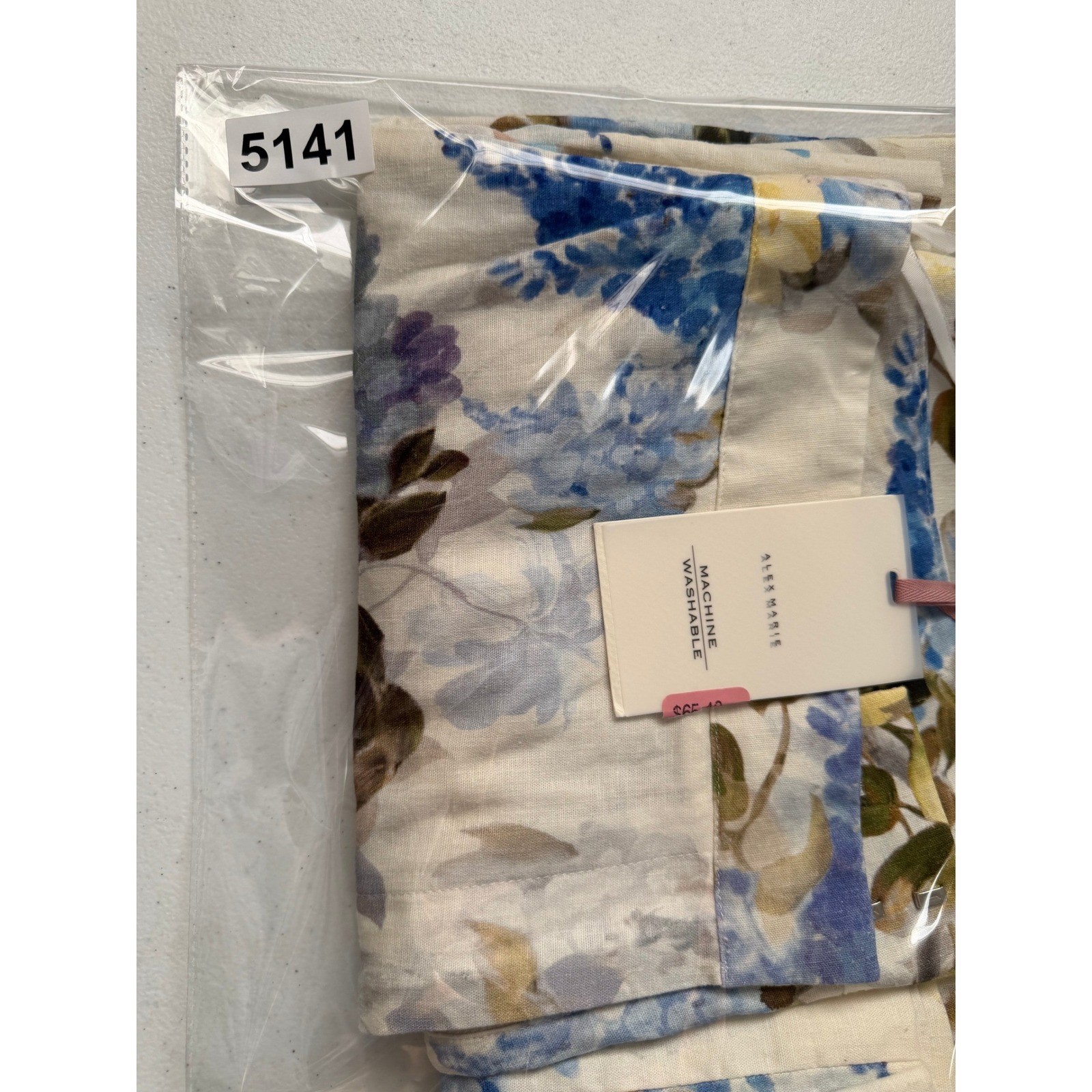 Alex Marie Robyn Floral Wide Leg Pants Blue Yellow White Size 12 NWT 10468PN0323