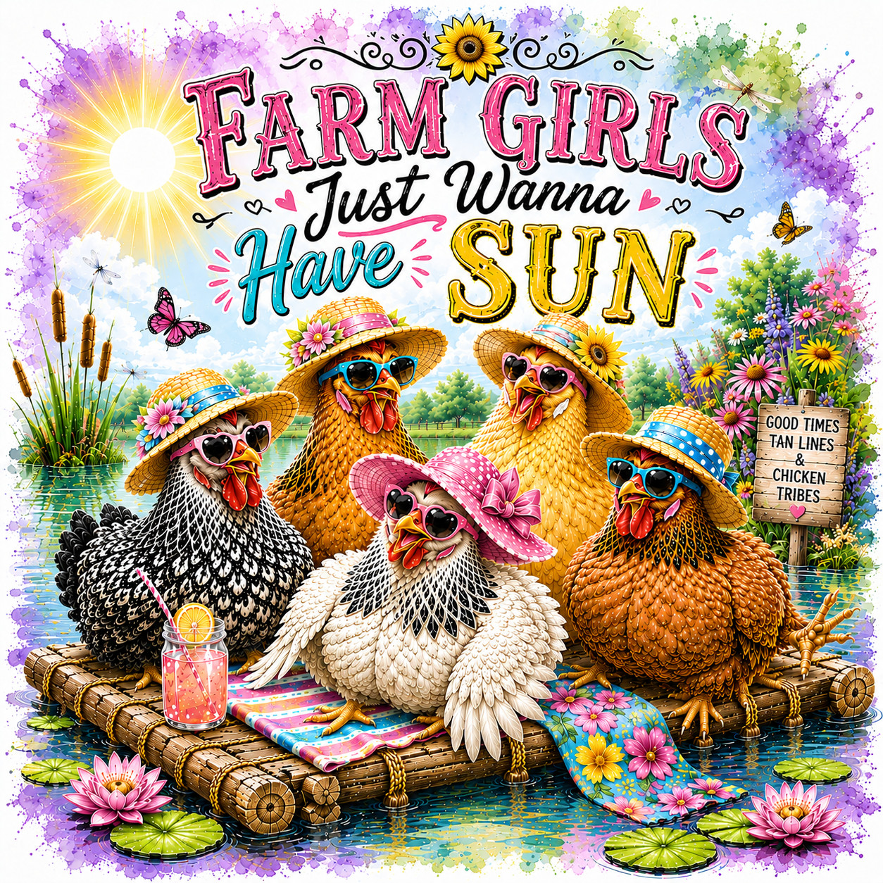 Barnyard Babe T-Shirts (Chickens)