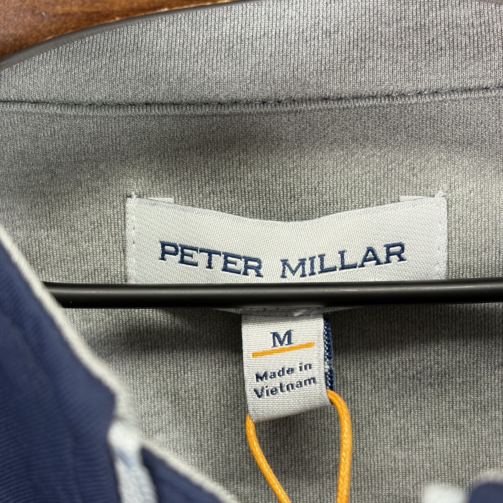 Peter Millar 1/4 Zip Pullover Mens Medium CNBC Crown Sport Stock Trading NWT