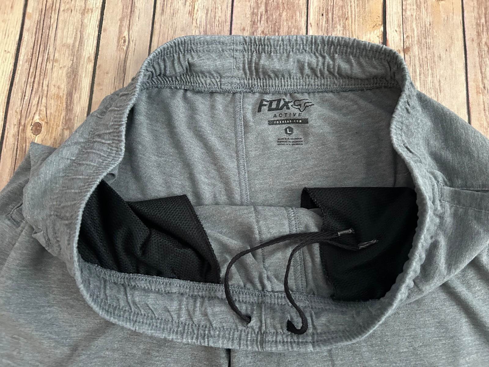 Fox Racing Fox Tech Athletic Gray Lounge Shorts Men’s Size Large