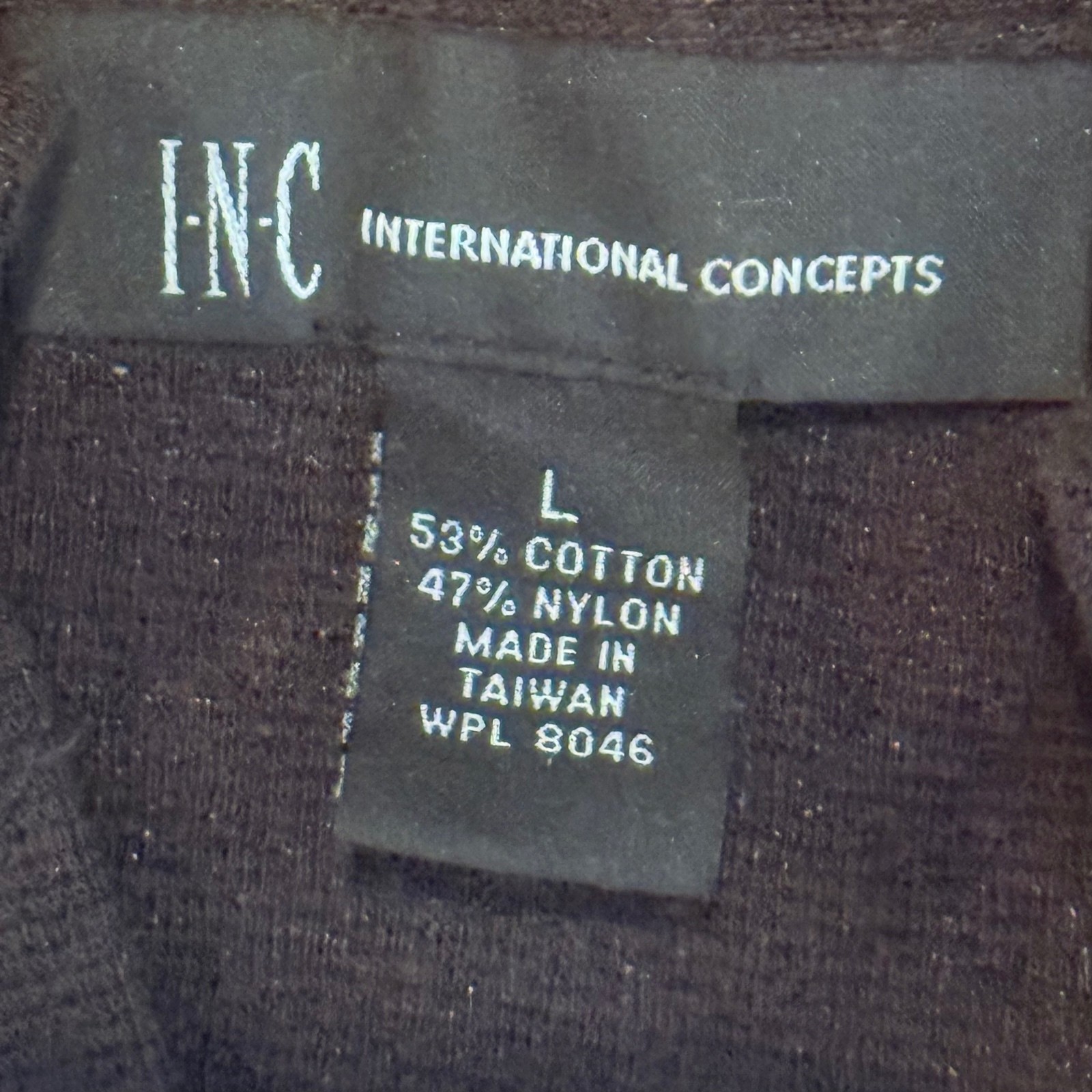 Vintage INC International Concepts Cap-Sleeved Polo