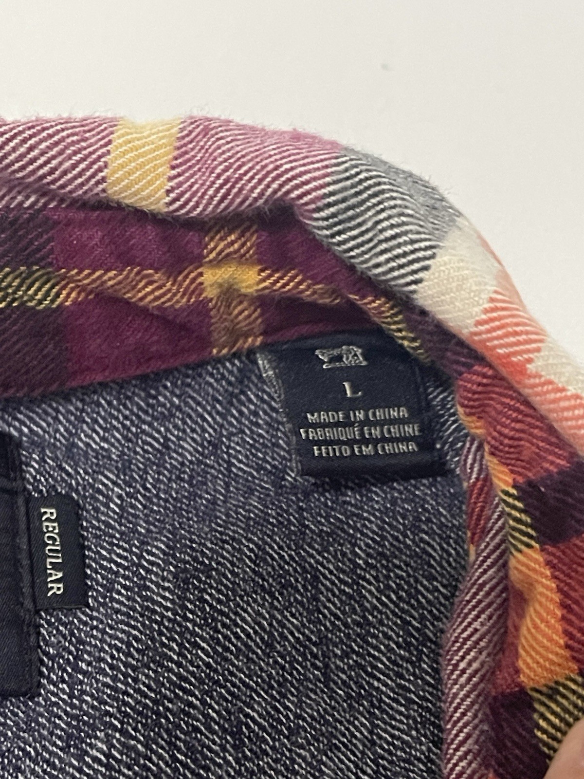 SCOTCH & SODA Flannel Check Regular Shirt Casual Formal Men Size M