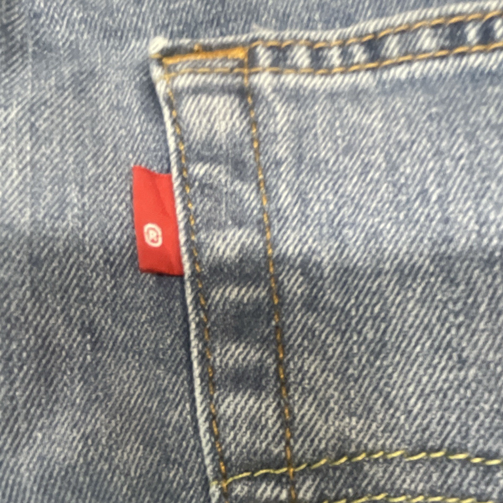 Levi’s Relaxed Straight Stretch Denim Jeans Blue Light Wash Men’s 5-Pocket
