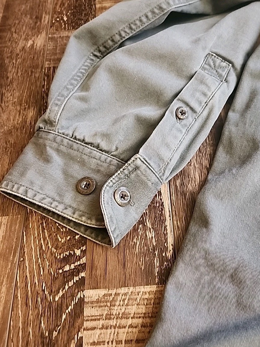 Levi’s Jacket Shacket Shirt Mens XL Sherpa Lined Button Up Light Gray