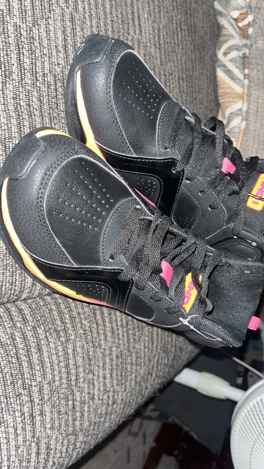 And1 Shoes Black Sunset High Top Sneakers Basketball Shoes brand new size 9.5