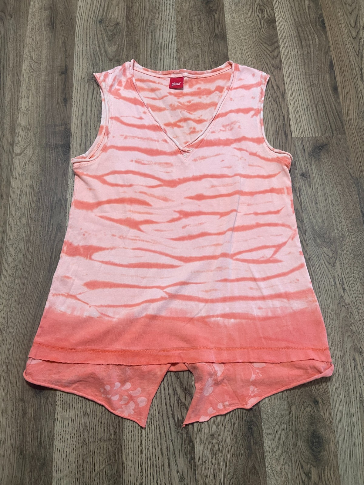 Glima Tank Top, Women’s Size Small, Pink, Sleeveless, V-neck