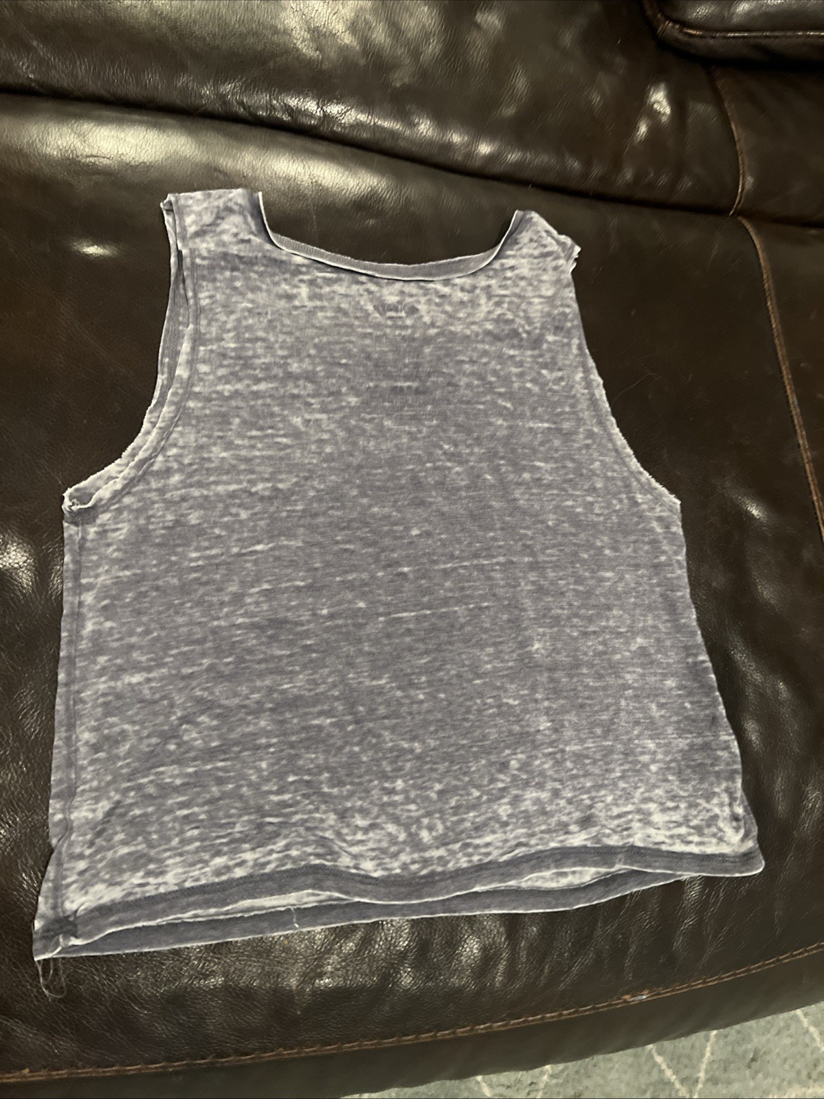 Disney Mickey Mouse Women’s Tank Top Large Grey Sleeveless