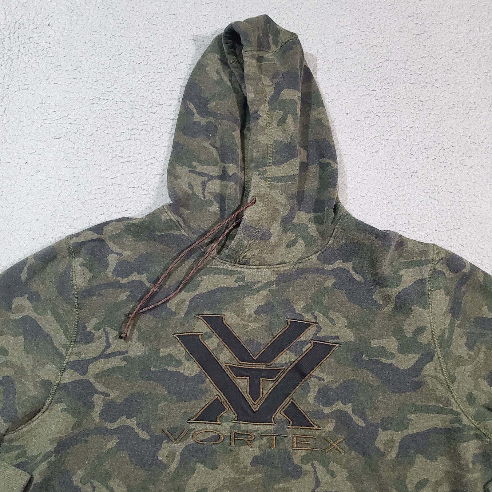 Vortex Optics Hoodie Mens Large Green Camo Pullover Sweatshirt Heavyweight