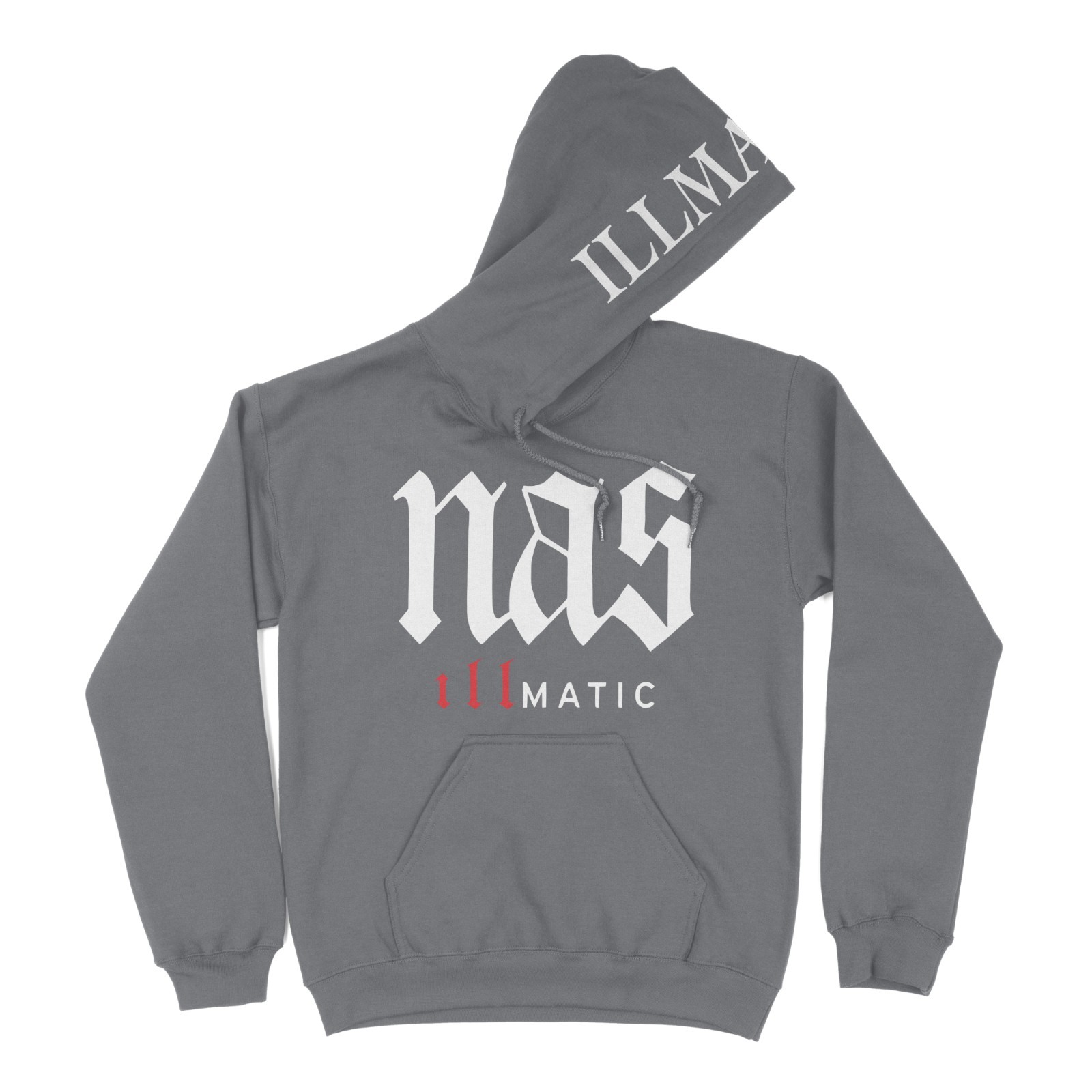 Nas Illmatic Men’s Hoodie 90’s Hip Hop Rapper Graphic Design Sizes S-4XL