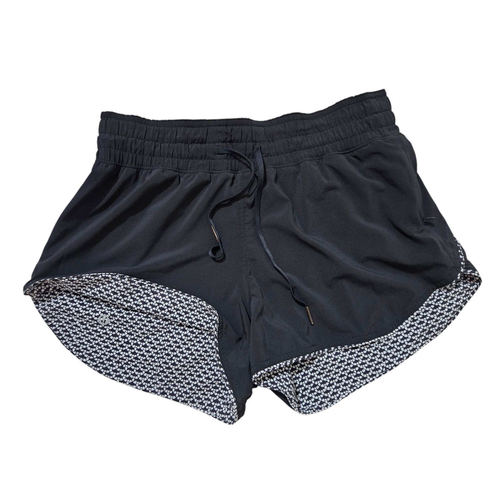 Lululemon womens Choose A Side Short *3″ Black / Monochromic Black shorts size 6