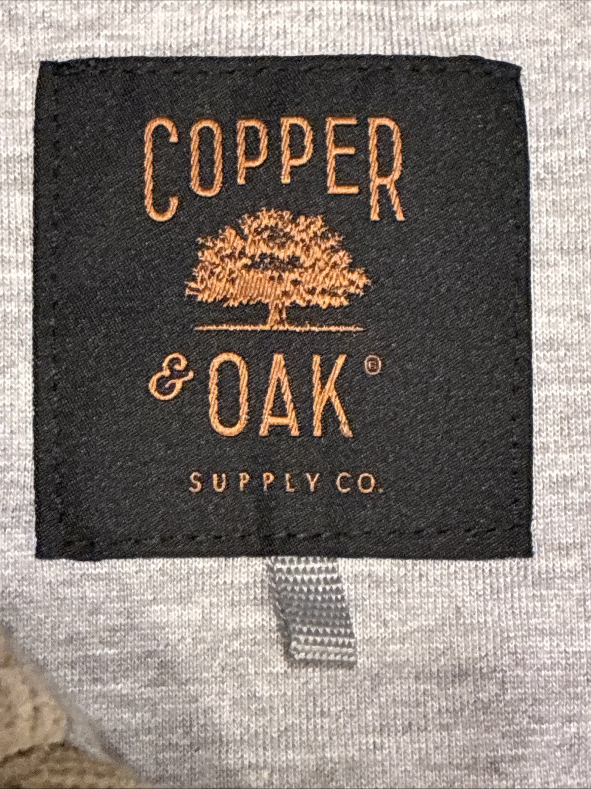 Copper and Oak Men’s Shirt Jacket XL Beige Snap Up Shacket Cozy Collar Normcore