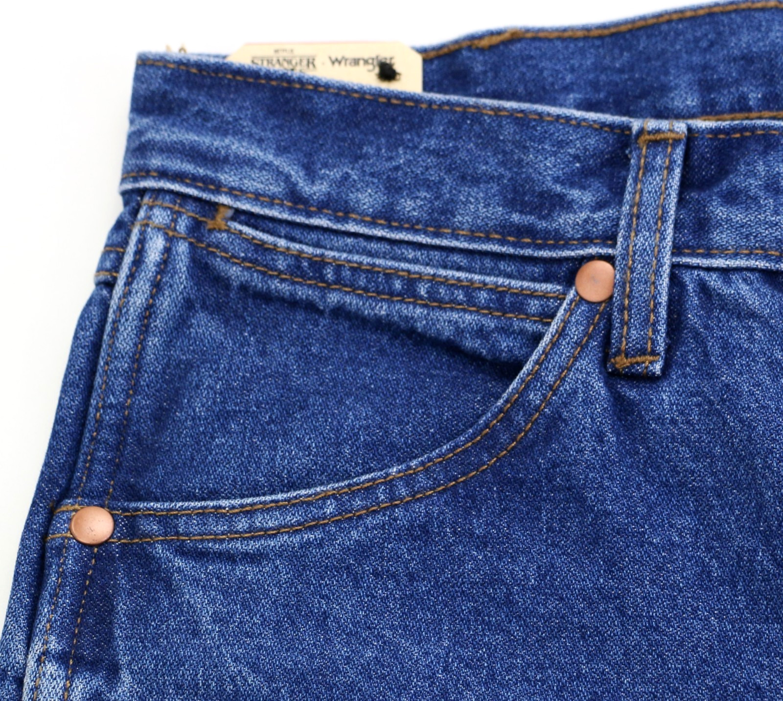 Wrangler x Stranger Things 13MWZ Cowboy Cut Jeans Dark Indigo 14.25 oz. Denim