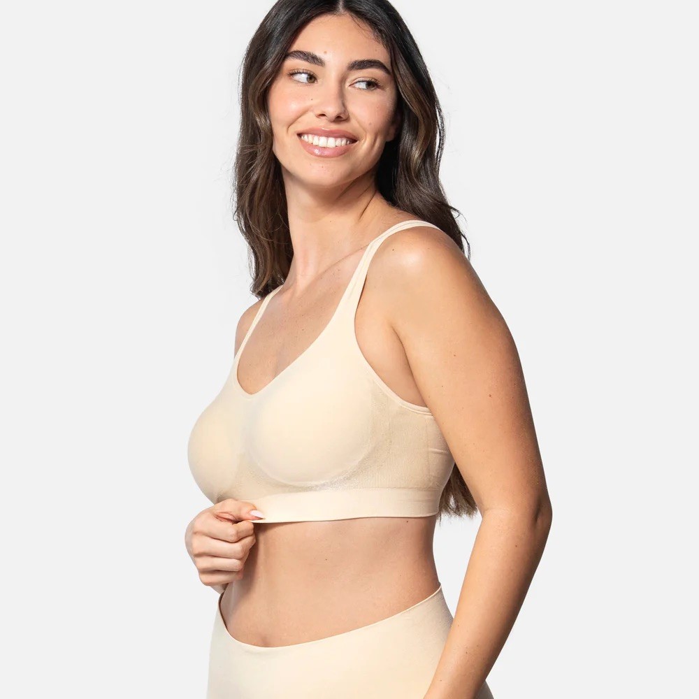 459 Small THE COMFORT SHAPING BRA WITH ADJUSTABLE STRAPS sand