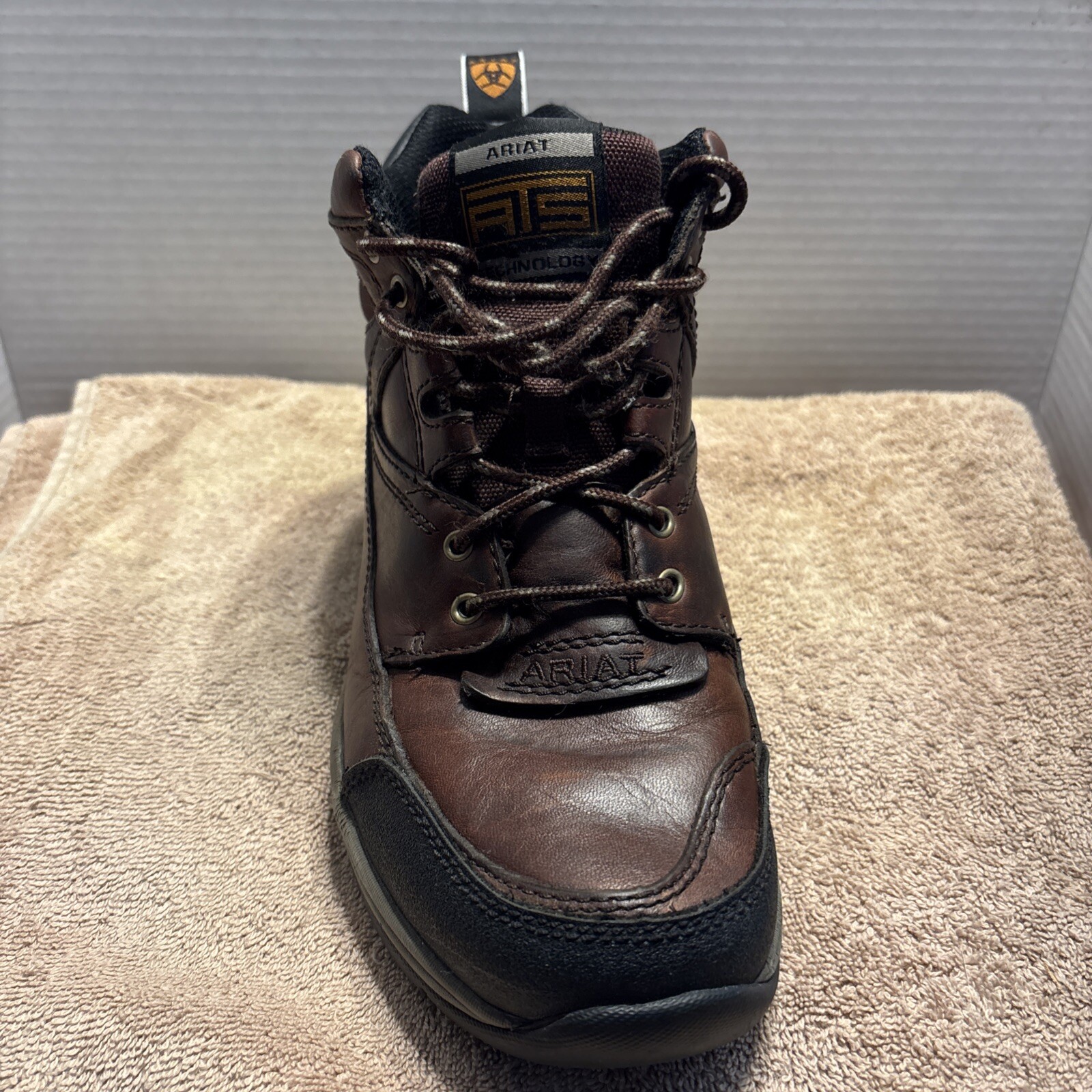 Ariat Boots 10004138 ATS Advanced Torque Technology Brown – WMS Size 9 B Working
