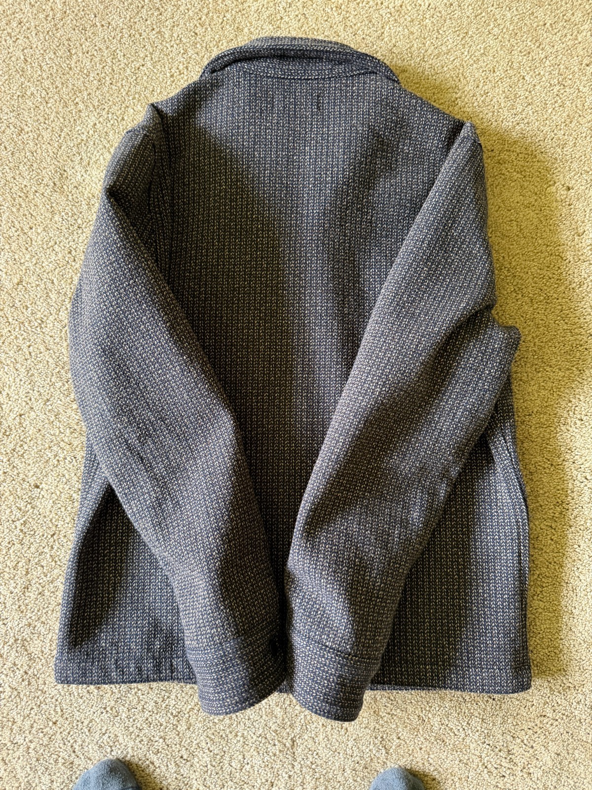 Taylor Stitch The Decker Jacket Men’s 40 Medium Wool Beach Cloth Fits SMALL