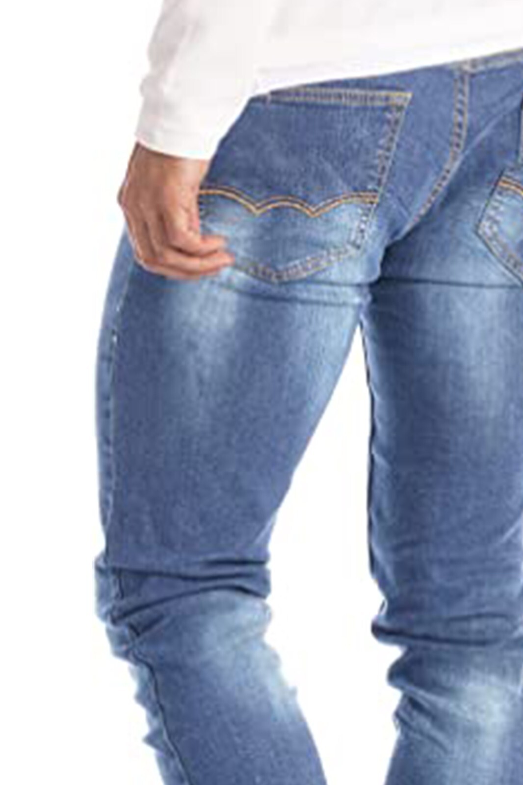 NEW MENS FLEX SKINNY JEANS STRETCH SLIM FIT DENIM PANTS ALL WAIST & LENGTH