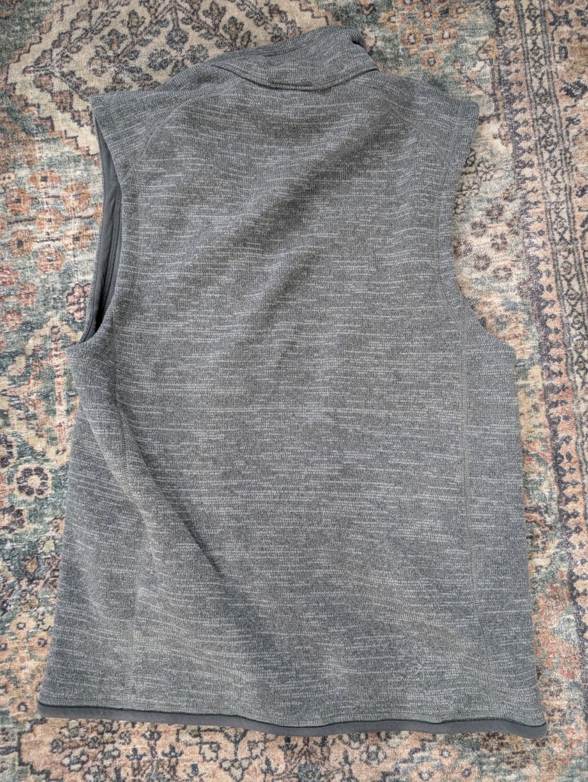 Patagonia Men’s Vest Adult Small Grey Full Zip