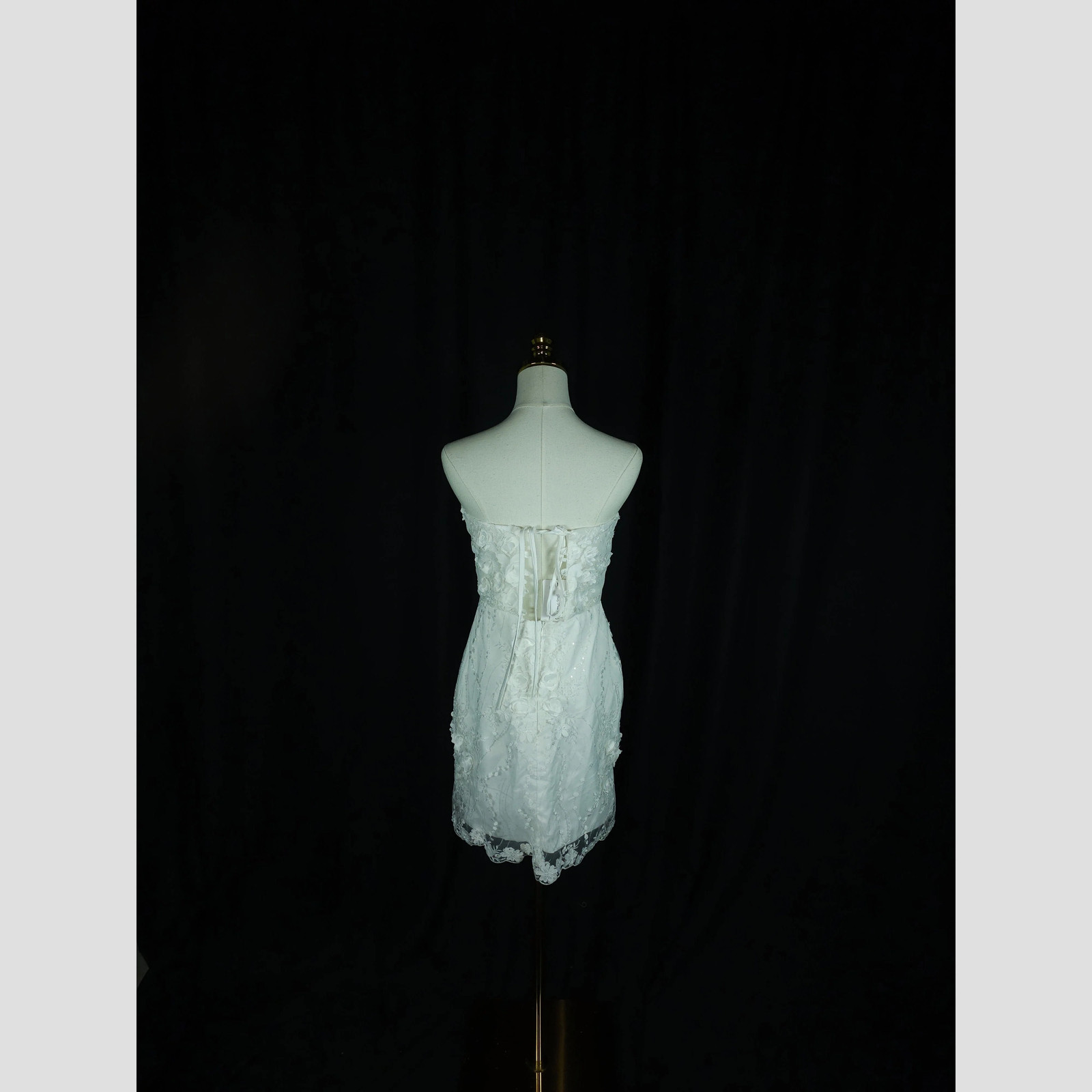 Whimsical White Lace Dream Wedding/Redeption Dress – Float Into Style!