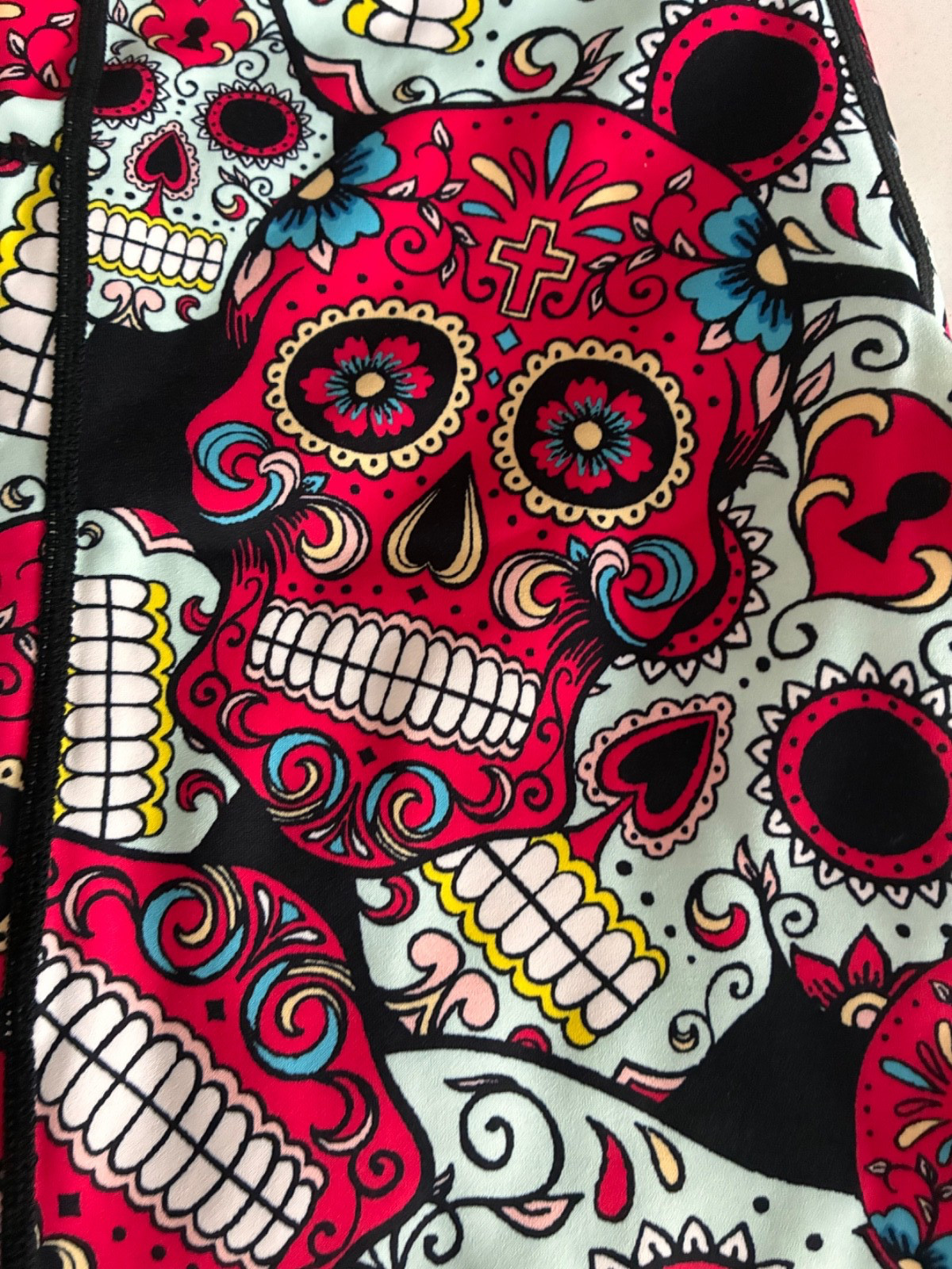 Constantly Varied Gear CVG Squat Proof Capri Sugar Skulls